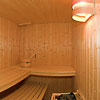 Die hauseigene Sauna im Ferienhaus am See